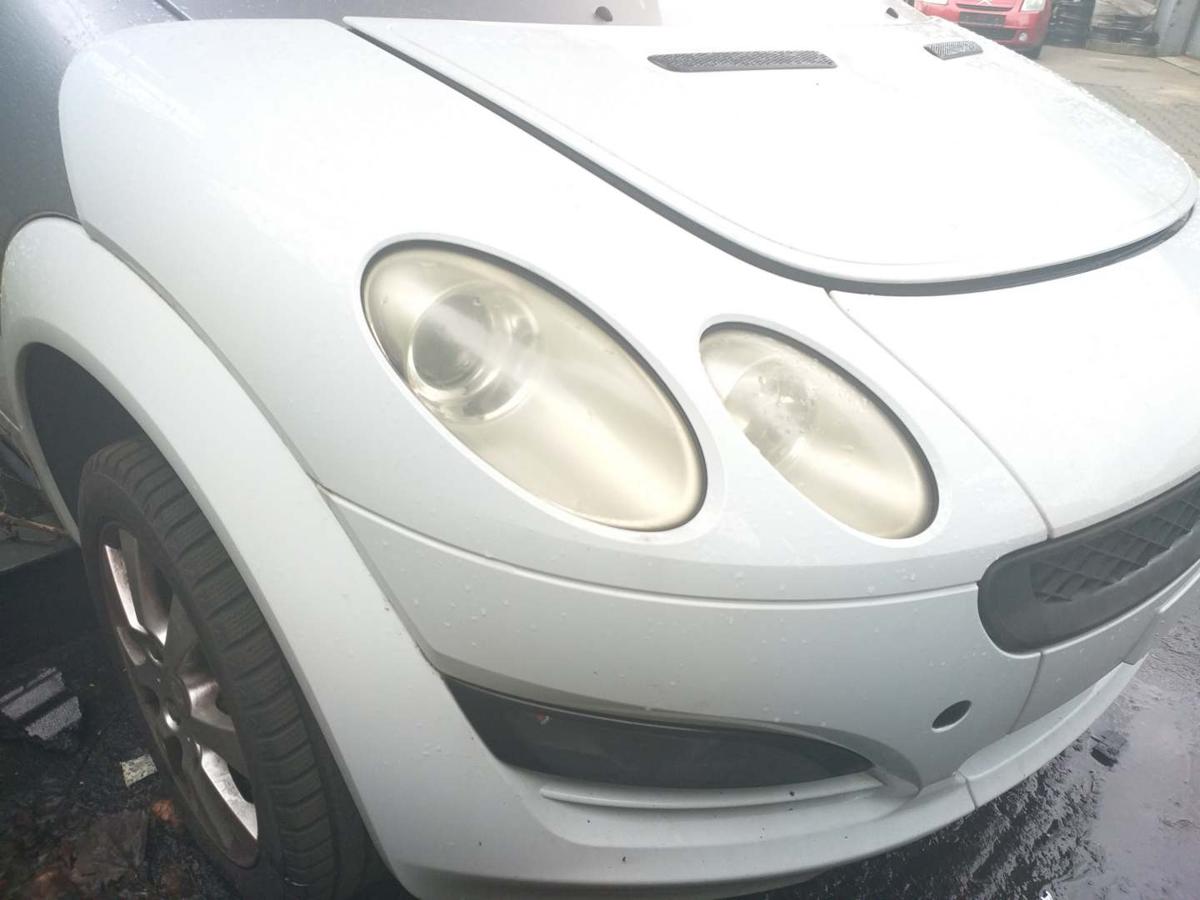 Smart ForFour 454 original Kotfl&uuml;gel Sto&szlig;stangenecke vorn rechts Ice White Bj.2006